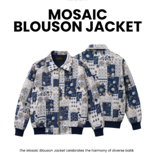 Jaket Bomber Mosaic Blouson