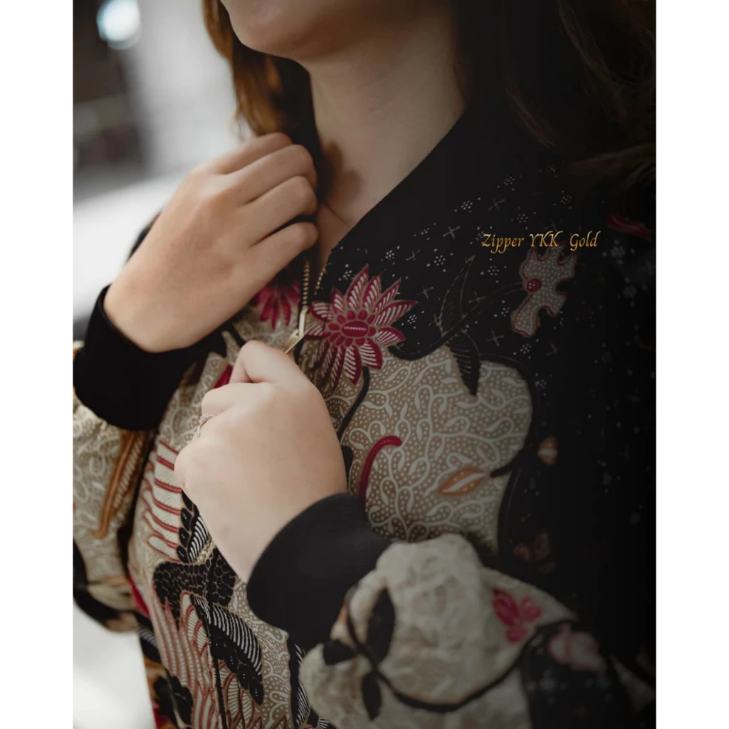 Jaket Bomber motif namira exclusive series - Gambar 3